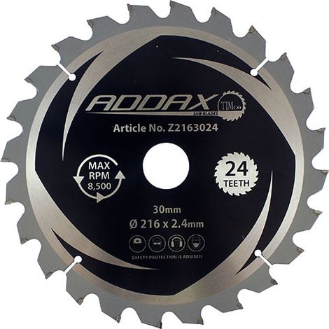 TIMCO 0° Mitre Saw Blade - 216 x 30 x 24T