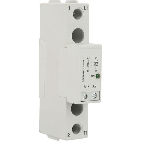 Relè a stato solido, scheda relè a stato solido per guida DIN SMT48, modulo di commutazione relè SSR controllato in CA/CC (SMT4810) (1/4)