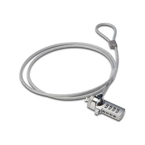 Ewent - cable antivol avec serrure pour ordinateur portable (1/3)