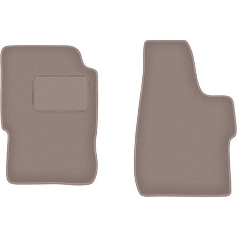 Alfombrillas delanteras para Isuzu Trooper II SUV (1992-2002), color beige. (1/5)