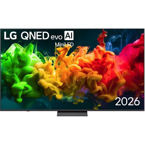 Téléviseur LG QNED 85QNED81B6A 85 pouces 4K Ultra HD Smart TV WebOS 25 Wi-Fi MiniLED