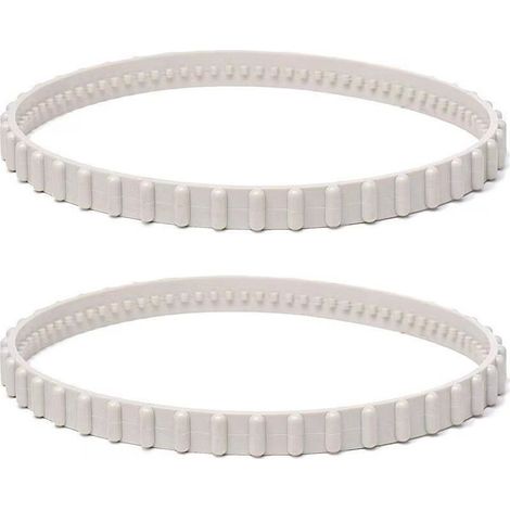 Courroie d'entraînement RCX23002 pour nettoyeur de piscine Hayward pour nettoyeur de piscine Aquavac Tiger Shark et SharkVac, 2 pièces (1/5)