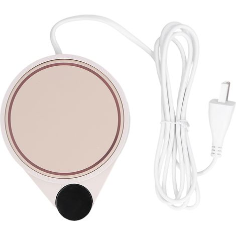 Chauffe-tasse Rapide à Technologie Thermoconductrice et Thermochromique, Base de Chauffage Sécurisée pour Thé et Infusions