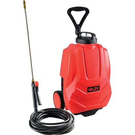 Pompe de pulvérisation sur roues VALEX 1372050, 16 litres, 10 Ah, alimentée par batterie (1/5)