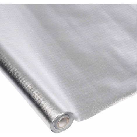 Nappe Plastique "Imperméable" 1,20x5m Argent (1/2)