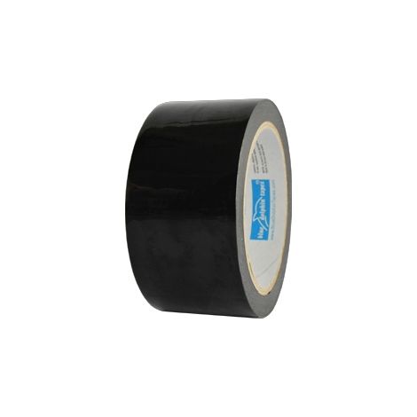 Cinta adhesiva para pegar láminas de construcción de 50 mm x 50 m, color azul delfín.
