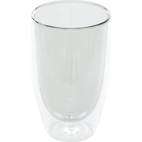 Doppelwandiger, farbiger Becher Alex 40cl - Grau (1/3)