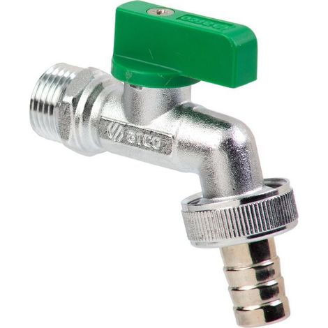 ARCO vanne coudée de jardin Nano 1/2"x1/2" D15, anticalcaire (1/2)