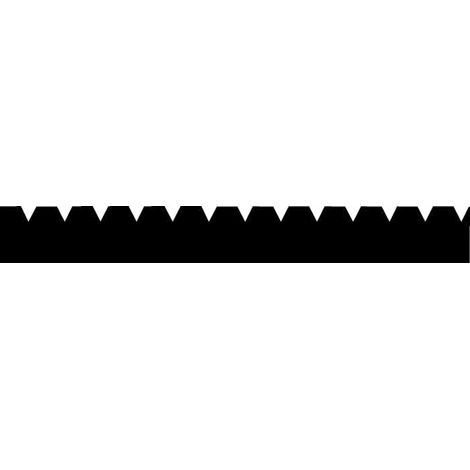 Roll Zahnleisten 180mm B1 10 Stk