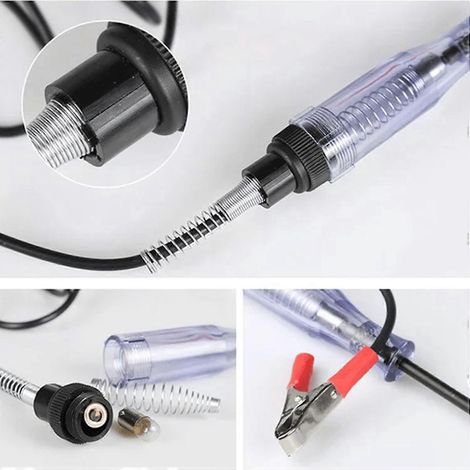 Kfz-Elektrik-Prüfstift mit digitaler Anzeige, Spannungsprüfer DC 5–90 V für die Fahrzeugwartung