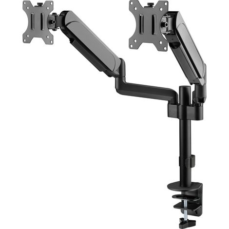 CAVO Motion Monitorhalterung für 2 Monitore 17 - 32 Zoll bis je 9 kg 2-armig Bildschirm drehbar, schwenkbar, neigbar Bildschirmhalterung (1/5)
