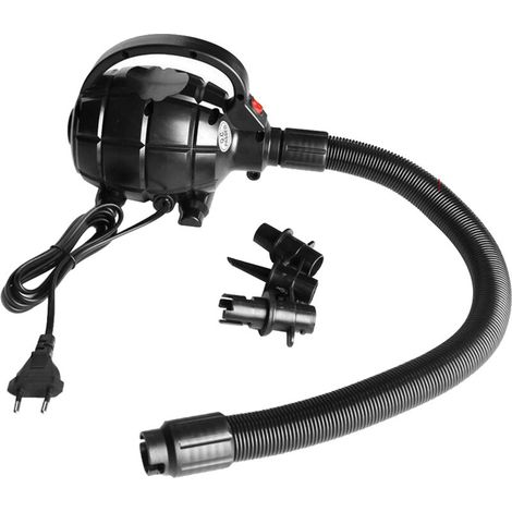 Gymnastikmatte in Bootsform aus Gummi mit 600-Watt-Schnellluftpumpe