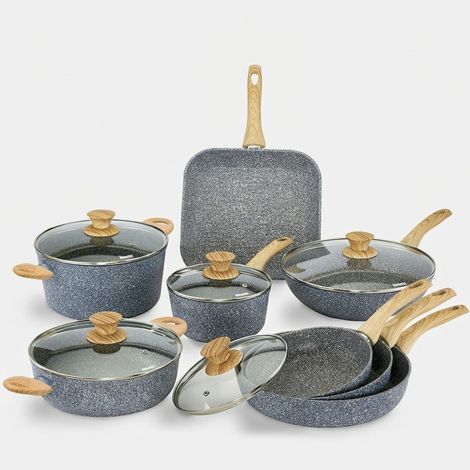13-teiliges Kochgeschirr-Set aus antihaftbeschichtetem Aluminium Pierre Gourmet (1/5)