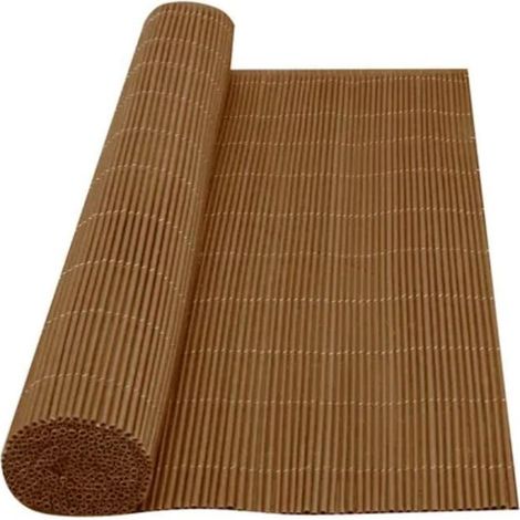 Mimbre Ocultación Beige 2x3 m  Cerramiento Mimbre Artificial Terraza Jardin PP+PE  Valla Decorativa Ocultación 90%