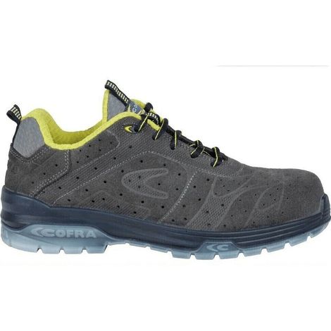 SCARPE ANTINFORTUNISTICHE LAVORO BASSE SCARPA COFRA MORANDI GREY S1 P SRC TG 42