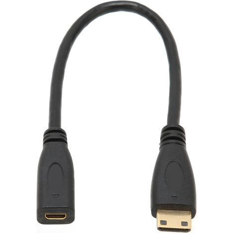 Mini-USB-auf-Micro-USB-Datenübertragungskabel, kompaktes und tragbares Design für Handy und Computer