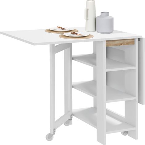Table piante à étagères MIGUEL blanche (1/5)