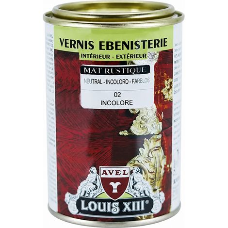 Vernice opaca per legno Luigi XIII 250ml incolore.