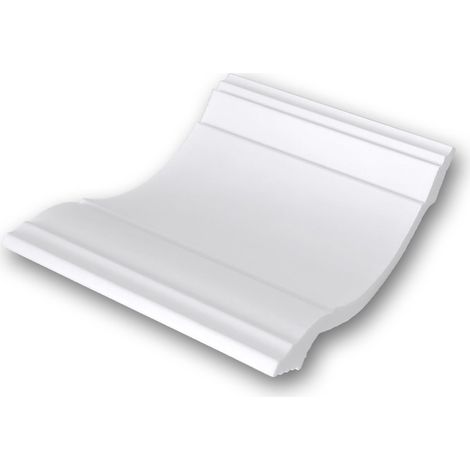 1 PIEZA DE MUESTRA S-650248 Profhome  MUESTRA Cornisa Moldura para techo Longitud aprox 10 cm