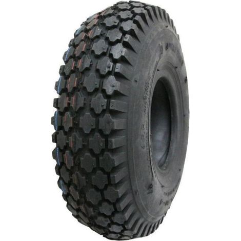 Pneu Chariot 4.10/3.50-4 V6602 4PR + Chambre à air coudée (1/3)