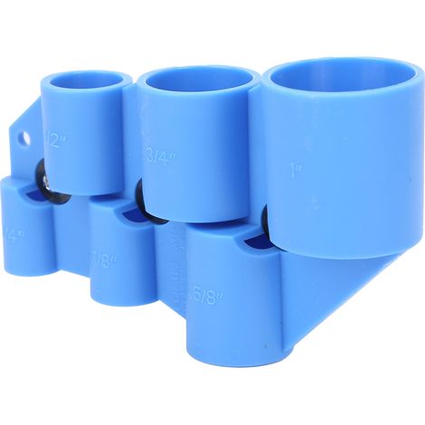 Jauge de profondeur pour tuyau d'arrosage, outil de mesure universel en plastique, accessoire pratique pour vérifier la profondeur du flexible d'eau. (1/5)