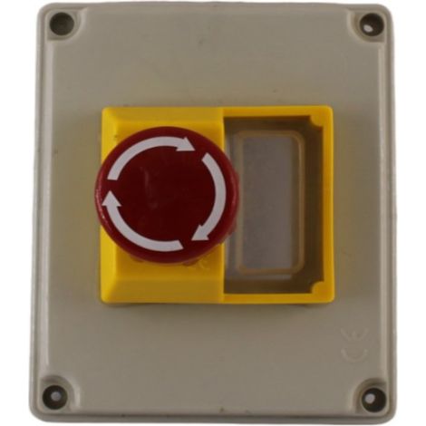 Cassetta salvamotore con pulsante a fungo con blocco IP67 Aleyay (1/2)