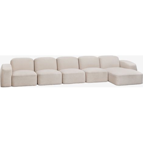 Sofá modular chaise longue derecho de 5 piezas Bastian SKLUM (1/5)