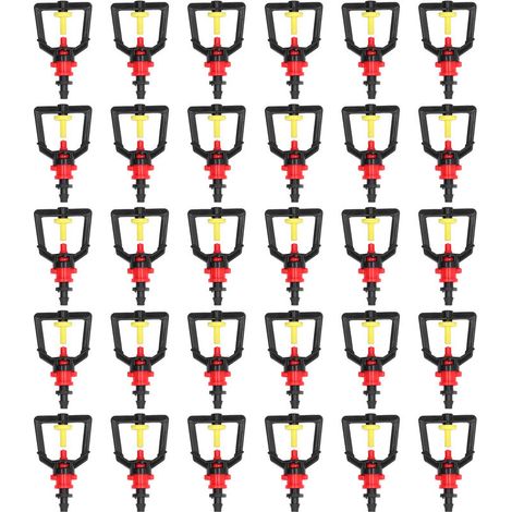 Kit de 30 buses d'arrosage en plastique pour économiser l'eau et accessoires de jardinage.-AquaForge (1/5)