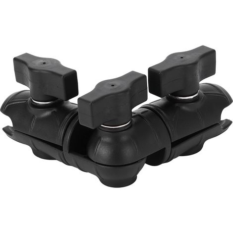 Support double rotule composite avec bras pivotant à 360° et deux rotules de 25 mm pour motos, automobiles, tracteurs et chariots élévateurs. (1/5)