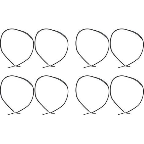 Huit bandes d'étanchéité décoratives pour gouttières de toit adaptées aux modèles Yaris, Vios et à hayon (modèles : NCP90, ZSP91, 2009-2011). (1/5)