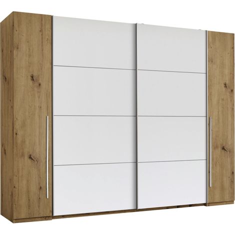 Mömax Schwebetürenschrank Joker Weiß ca. 312x225,5x60,3cm (1/3)