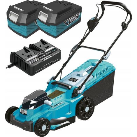 Cortacésped dedra ded7199 batería 4.0Ah mulching