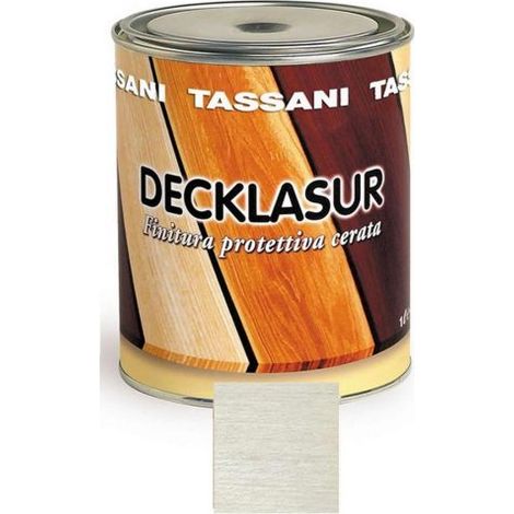 DECKLASUR FINITURA PROTETTIVA PER LEGNO CERATA LT.1 TASSANI Rovere Sbiancato
