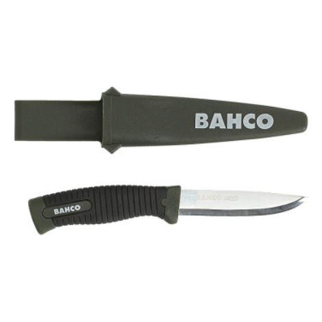 Cuchillo multiusos Bahco, modelo ideal para cortar, pelar y realizar tareas de precisión, alta durabilidad y rendimiento profesional en trabajos exigentes y actividades al aire libre.