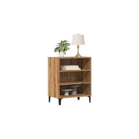 Buffet chêne artisanal 57x35x75 bois d'ingénierie (1/5)