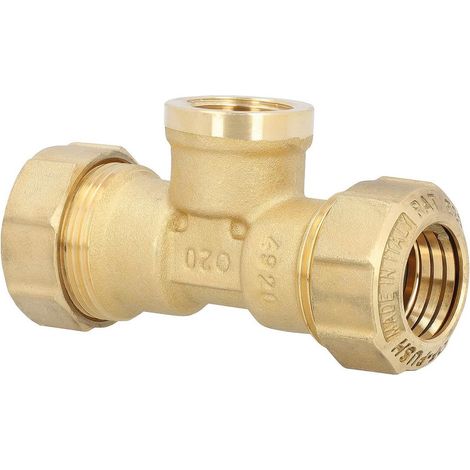 Effebi T-Stück, 63mm x DN 50 2" x 63mm, Messing