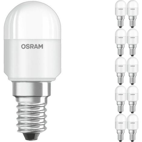 Lot 10x Ledvance LED Special T26 E14 Tubular Dépolie 2.3W 200lm -