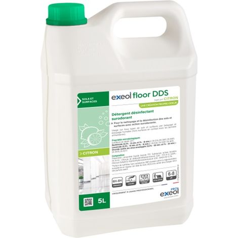 Exeol floor dds citron vert bidon 5 litres