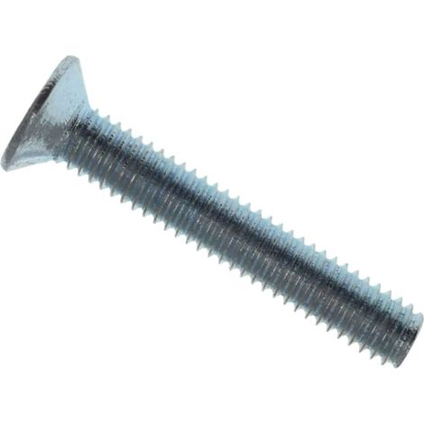 METALMATE Machine Screw Pozi Compatible Csk Zp M4 x 20mm Box 50