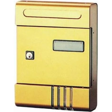 BLINKY 27280-05 Alex Cassetta per Lettere da Esterno in Alluminio Anodizzato colore Bronzo