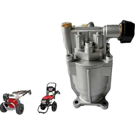 Pompe de Nettoyeur Haute Pression, Diamètre de 3/4 Pouce, 2600-3200 PSI, 2.4 GPM, Compatible avec les Nettoyeurs à Essence, Soupape de Détente Thermique (1/5)