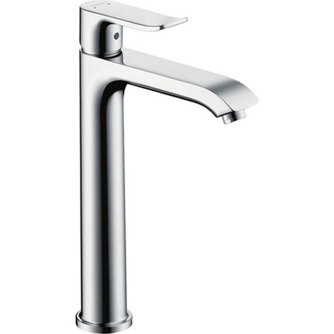 Hansgrohe – Mitigeur de lavabo 200 avec vidage – Finition chrome – Hauteur 260 mm – Débit 5 l/min – Système anti-calcaire QuickClean – 31183000 (1/10)