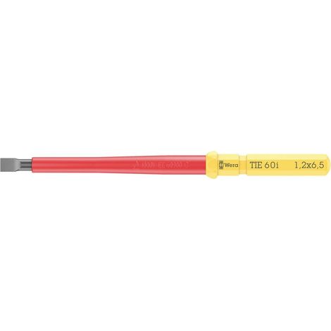 Wera Kraftform Kompakt VDE 60 i 1,2 x 6,5 x 157 mm TIE Elettricisti Taglio Lama intercambiabile per giraviti 6.5 mm 157 (1/5)