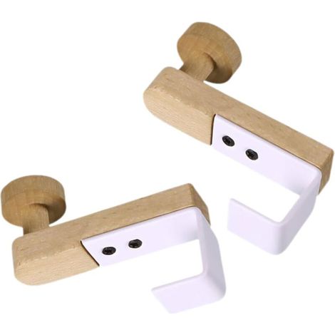 2Pcs Door Behind Hook Door Hooks For Hanging Over The Door Towel Rack Hanger Organizer Hat Hooks Over The Door Coat Hook