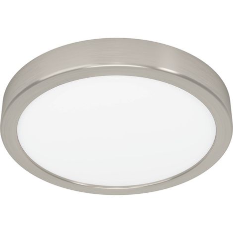 Eglo LED Deckenleuchte Fueva 6 nickel matt Ø 21 x 3 cm warmweiß-kaltweiß