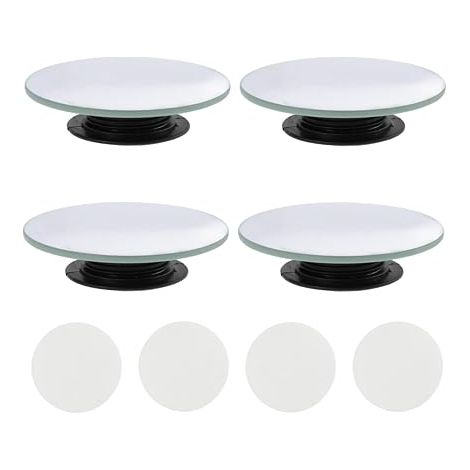 4PCS 360° Rotatable Car Blind Spot Mirrors, Adjustable, Self-Adhesive, Universal for Trucks, SUVs and Cars, HD Interior Rearview Mirror (1/5)