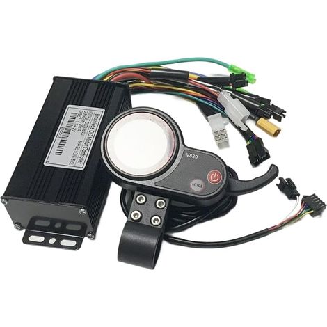 Contrôleur de Vélo Électrique 26 A à Onde Sinusoïdale 3 Modes avec Écran Couleur 24 V, 36 V, 48 V pour sans Balais 500 W, 750 W. (1/5)