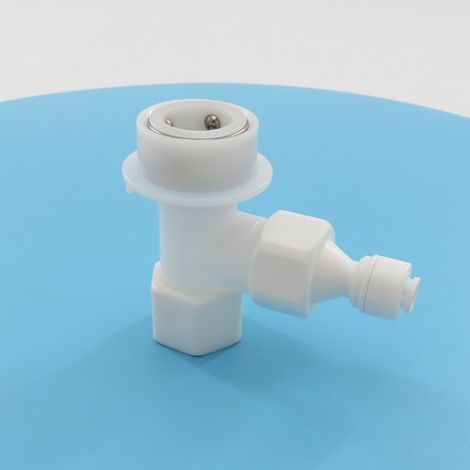 Accessoires pour purificateur d'eau avec raccord rapide à 2 points, coude rapide à 2 points, raccord droit 4 à 2 pour machine à glaçons, raccords de tuyauterie de rénovation Muyuan