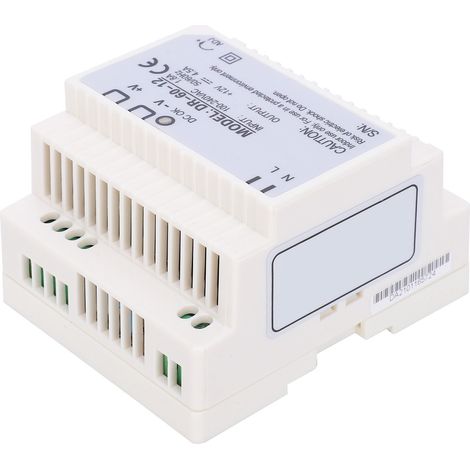 BERM@ (Authorized) DR-60-12 Single Output DIN Rail Switching Power Supply 60W 12V Input Voltage 100-240VAC (1/5)