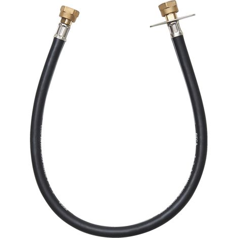 Favex – Lyre carburation 150 cm pour chariots élévateurs – Écrou femelle 20x150 – Flexible haute pression pour gaz propane – Absorption des vibrations